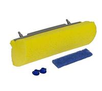 Quickie Refil de fregona con Rodillo, Poliéster, No, 1 Count (Pack of 1)