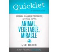 Quicklet On Barbara Kingsolver Camille Kingsolver And Steven Hopps Ani