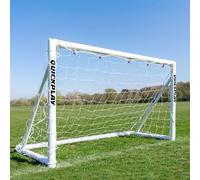 QUICKPLAY Portería de fútbol Plegable en Q | Diseño Plegable de 30 Segundos para una fácil instalación | Portería de Red de fútbol portátil para Patio Trasero | Poste de portería de fútbol Resistente