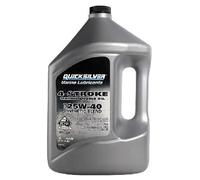 Quicksilver 25W-40 Mezcla Sintética LT. 4 Aceite Sintético para Motores 4 Tiempos Mercury MERCRUISER