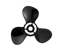 Quicksilver QA2004X Diamond 3-Blade Aluminum Propeller-16 Diameter x 13" Pitch, Right Hand Rotation, Black Finish hélices de Barco, Unisex, Negro, 90 CT-300 HP Mercury/MerCruiser