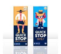 QuickStop (Amigos y Familia) - Dinámico y Divertido - De 2 a 7 Jugadores - Gran Premio del Juguete 2024 - Regalo Navidad