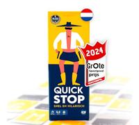 QUICKSTOP - Het ultieme kaartspel voor snelle denkers & grappige momenten | Familia- & Partyspel | Vanaf 10 Jaar | 2-7 Spelers | 30 min | Compact Reisspel voor Elke Gelegenheid