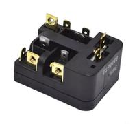 Quiclume Refrigerador para compresor de arranque para ptc(Acrews) | Para 5 V, 12 V, 20 V, 30 V, 48 x 38 mm, tipo/tornillo, protege para compresor