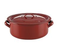 QUID 4079807 - Cacerola de acero esmaltado 22cm 3,5Litros