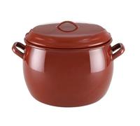 QUID 4079823 - Olla abombada de acero esmaltado 30 cm 18 litros