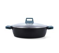 Quid Confort Tartera Aluminio Fundido 32cm - 5,5l Aluminio Apto Vitrocerámica Apto Inducción 2 Capas Antiadherentes