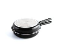 QUID 7254152 - Sarten Doble de Aluminio Estampado de 26 Cm Gastro Fun Negro