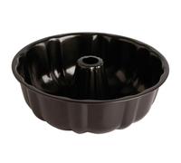 Quid 7559031 - Molde savarin 26 x 8 cm, Color Negro