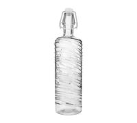 Quid Aire Botella Mesa Vidrio Con Tapón 1l Sodo Apto Frigorífico No Apto Microondas Reciclable