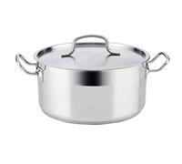 QUID AZZERO 7084024 - Cacerola de acero inoxidable 30 x 14,5 cm 9,7 litros
