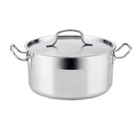 Cacerola con tapa quid azzero acero inoxidable 28 cm