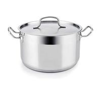 QUID 7084030 - Olla de acero inoxidable Ø24cm 8 Litros Alto 19cm