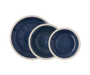 Quid Baltic Vajilla Cerámica Apto Microondas Guarde Los Platos En Un Lugar Seco Y Ventilado Apilable