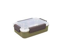 QUID Bandeja 2COMP 22,5X16X7CM GO XTREM QD, Acero Inoxidable, Multicolor