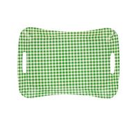 Quid Bandeja Habitat Vichy Plástico Multicolor (37,5 x 26 x 4 cm) (Pack 12x)