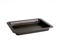 Quid Bandeja Horno Acero Pintado Sweet Grey de Acero Carbonatado