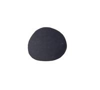 Quid Bandeja irregular Gastro Fun de pizarra 17 x 15 cm | Negro, Pizarra, forma irregular, acabado mate, 17 x 15 cm, apilable, no apto para microondas, fácil de limpiar