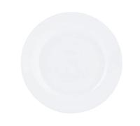 Quid Plato Llano Porcelana 22,5cm Apto Microondas Blancura Y Resistencia Para El Día A Día