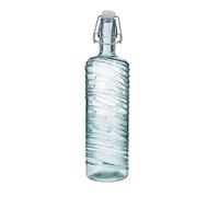 Quid Botella Mesa Vidrio Con Tapón 1l Otras Ceramicas Apto Frigorífico No Apto Microondas Relieves Organicos