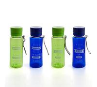 Quid Botella Quidate Plástico (0,55 L), Adultos Unisex, Multicolor (Multicolor), Talla Única