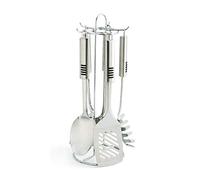 Quid Brassia Set Gadgets Acero Inoxidable 5 Piezas, 15x15x40 cm