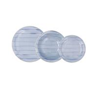 Quid Brisa Cielo Vajilla Ceramica 18 Piezas 6 Personas Azul
