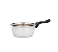 Quid Cazo Inoxidable Habitat de Acero Inox 16x7,5cm - 130 cero, Acero Inox, forma redondo, acabado metalizado, 16x7,5cm - 130cl