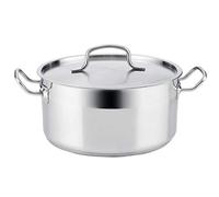 Quid Cla Inoxidable Azzero de Acero Inox 32 x 15,5cm - 11,8l | Acero, Acero Inox, forma redondo, acabado metalizado, 32 x 15,5cm - 11,8l