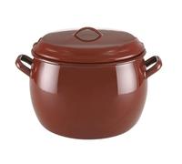QUID 4079818 - Olla abombada de acero esmaltado 20 cm 5 litros