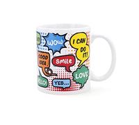 Quid Comic Mug Cerámico 33cl Loza Apto Microondas