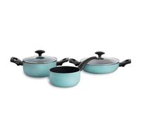 Quid Country Land Batería 3 Piezas Aluminio Prensado 16cm: 1,5l - 20cm: 2,5l - 24cm: 5,7l