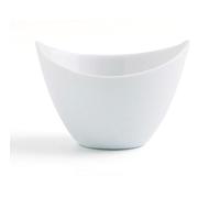 Quid Cuenco Gastro Fun Aperitivo Cerámica Blanco 9 x 6 cm (12 Unidades)