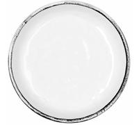 Quid Cuenco Select Filo Blanco Negro Plástico 14 x 3 cm (12 Unidades)