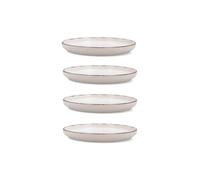 Quid Duna 4 Plato Postre Cerámico 20x2,5cm Loza Apto Microondas Apilable
