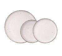 Quid Duna Vajilla Cerámica 12 Piezas - 4 Personas Loza Apto Microondas Apilable