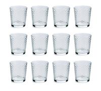 Quid Gala Set 12 Vasos Bajos Vidrio 26cl Sodo Apto Frigorífico No Apto Microondas Reciclable