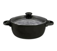 Quid Gante Freidora Acero Pintado 26cm - 3,2l Acero Carbonatado Apto Vitrocerámica Apto Eléctrico