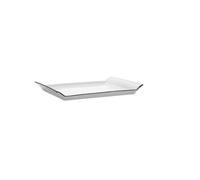 Quid Gastro Black Fuente Porcelana 26x18cm