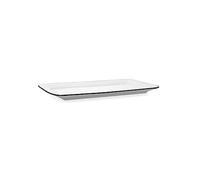 Quid Gastro Black Fuente Porcelana 31x18cm