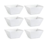 Quid Gastro Fresh Set 6 Boles Porcelana 13,5x7cm Porcelana Apto Microondas