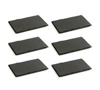 Quid Gastro Fun Set 6 Bandeja De Pizarra 20x13cm Pizarra No Apto Microondas Reciclable