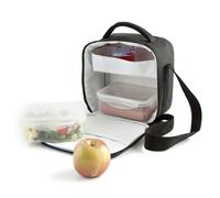 Quid Go Lunch Bolsa Isotermica Con 2 Recipientes 22x13x22cm