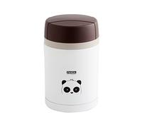Quid Go Peques - Termo de inox para sólidos, diseño panda, 27 cl