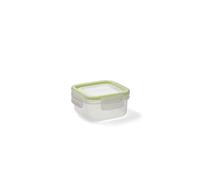 Quid Greenery Recipiente Cuadrado Hermético Plástic 10,8x10,8x5,6cm - 0,3l