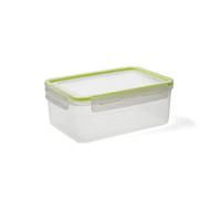 Quid Greenery Recipiente Rectang Hermético Plástico 13x18x11,5cm - 1,8l Pp - Polipropileno Apto Microondas Apto Congelador Transportable