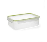 Quid Greenery Recipiente Rectang Hermético Plástico 25,45x18x9cm - 2,6l Pp - Polipropileno Apto Microondas Apto Congelador Transportable