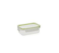 Quid Greenery Recipiente Rectangular Hermético Plástic 10,6x15,2x5,6cm - 47,5cl