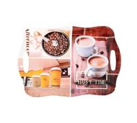 Quid Habitat Bandeja Con Asas Polipropileno 38x27x2,2cm Pp - Polipropileno Apilable