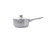 Quid Habitat Cazo Con Tapa Acero Inoxidable Apto Vitrocerámica Apto Inducción 100% Higiénico